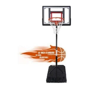 Tevlaphee Portable Basketball Hoop Outdoor