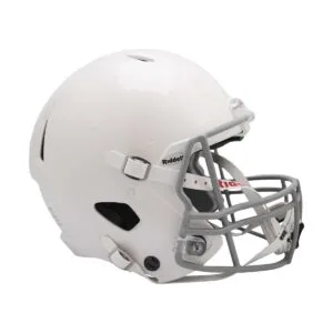 Give your child the Riddell Victor Youth Football Helmet, which is made to provide the best possible safety, comfort, and style while playing. Made with premium materials and state-of-the-art technology